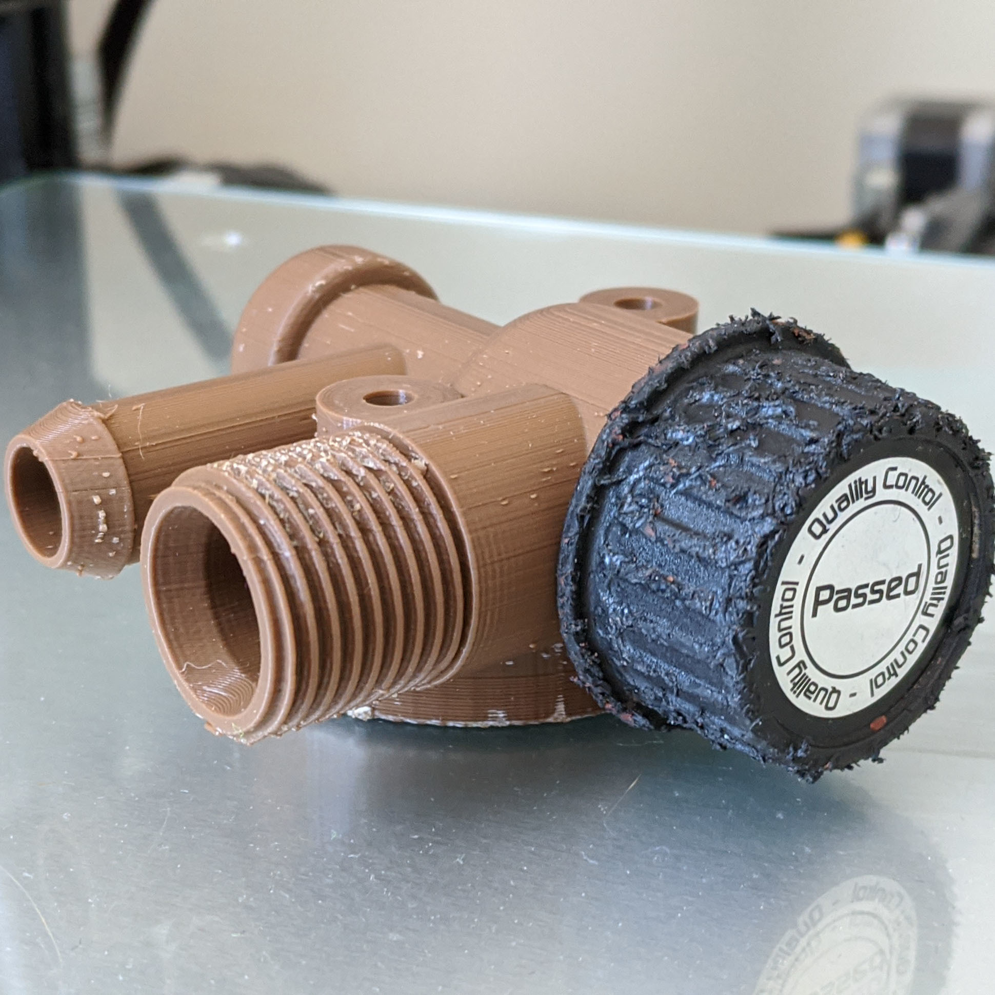 STL file Dometic Sealand RV toilet water valve 1681000・3D printer